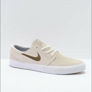 Brand new Nike SB Zoom Janoski Low RM Sail Yukon Brown Men's Shoes